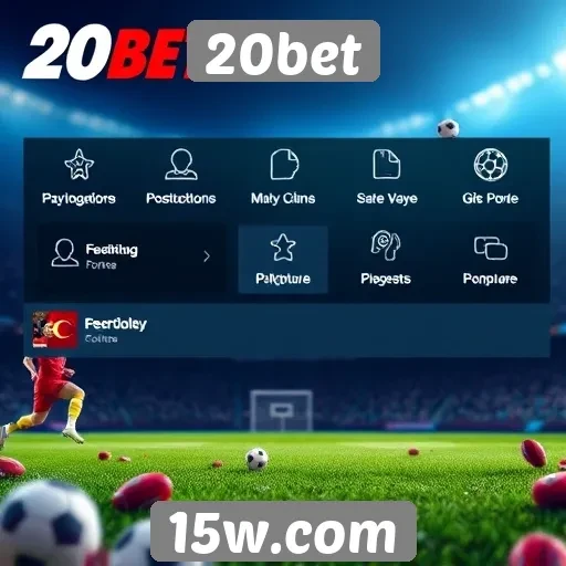 Análise das funcionalidades do site de jogos 20bet